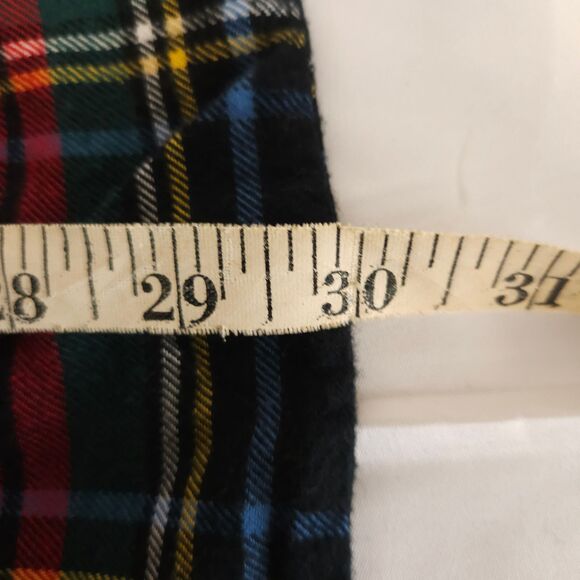 J CREW Mens Large Flannel Plaid Long Sleeve Flannel Button Down Button Up Shirt - Picture 6 of 6